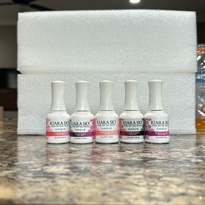 Kiara Sky Gel temperature color 5 Bottle 15ml